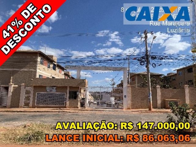 Apartamento 2 quartos em Valparaíso de Goiás com 48,96m²