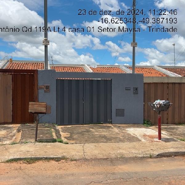 Casa com 3 quartos, 1 banheiro, 60m² área total, terreno 372m²