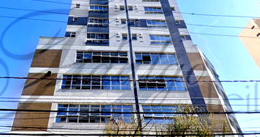 Apartamento 1 quarto com sacada, churrasqueira e vaga, 130m² construídos