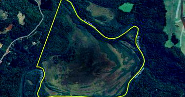 Terreno Rural 1.069.961m² Desocupado e Encravado em Cruz Machado PR