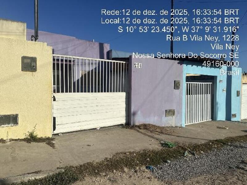 Casa 2 Quartos com 58m² em Nossa Senhora do Socorro - SE