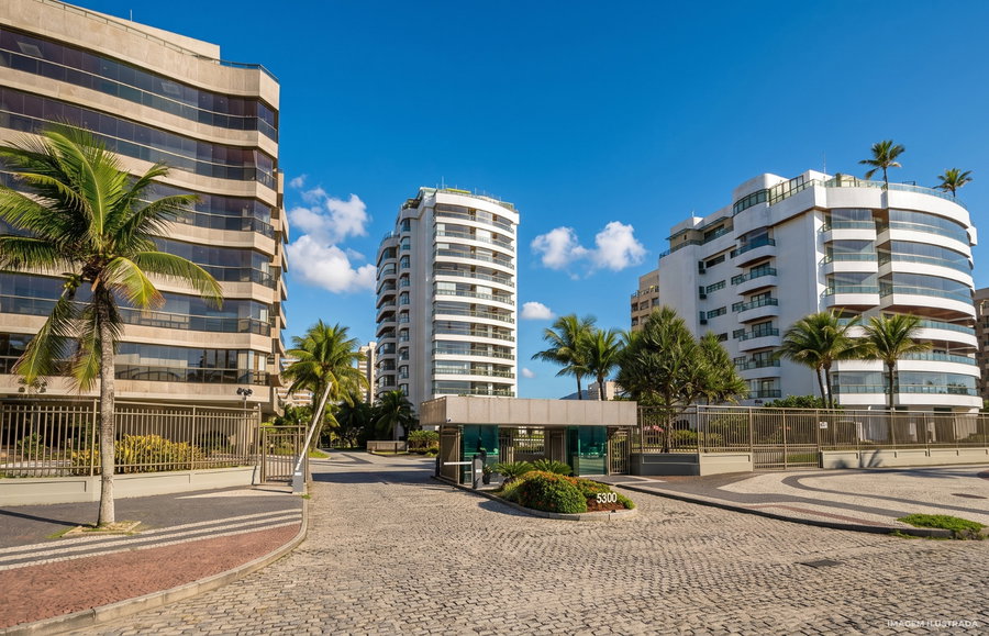Apartamento com 3 Vagas na Barra da Tijuca - RJ