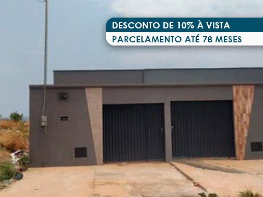 Casa com 82m² em Planaltina - GO