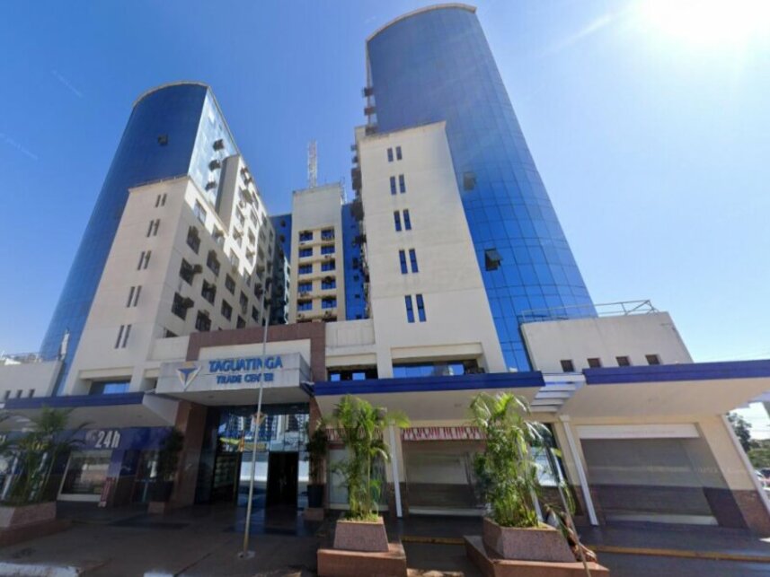 Sala Comercial com 23,94m² útil, ocupada, em Taguatinga Centro