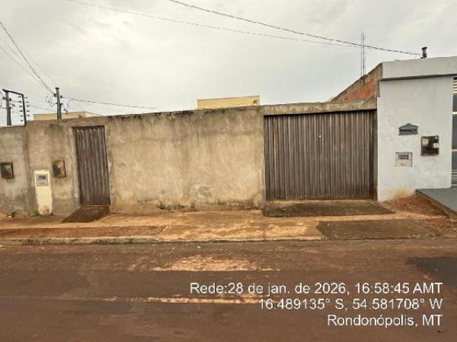 Casa 2 Quartos em Rondonópolis - 79m² - Oportunidade CAIXA