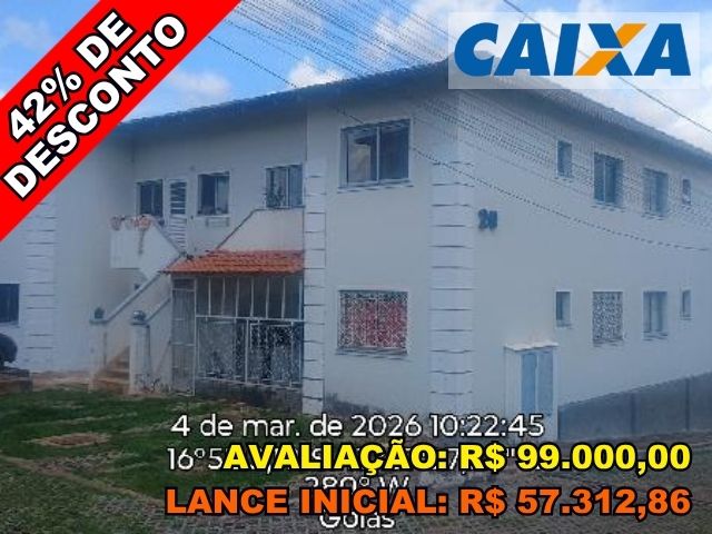 Apto 2 quartos com 1 vaga em Cidade Ocidental