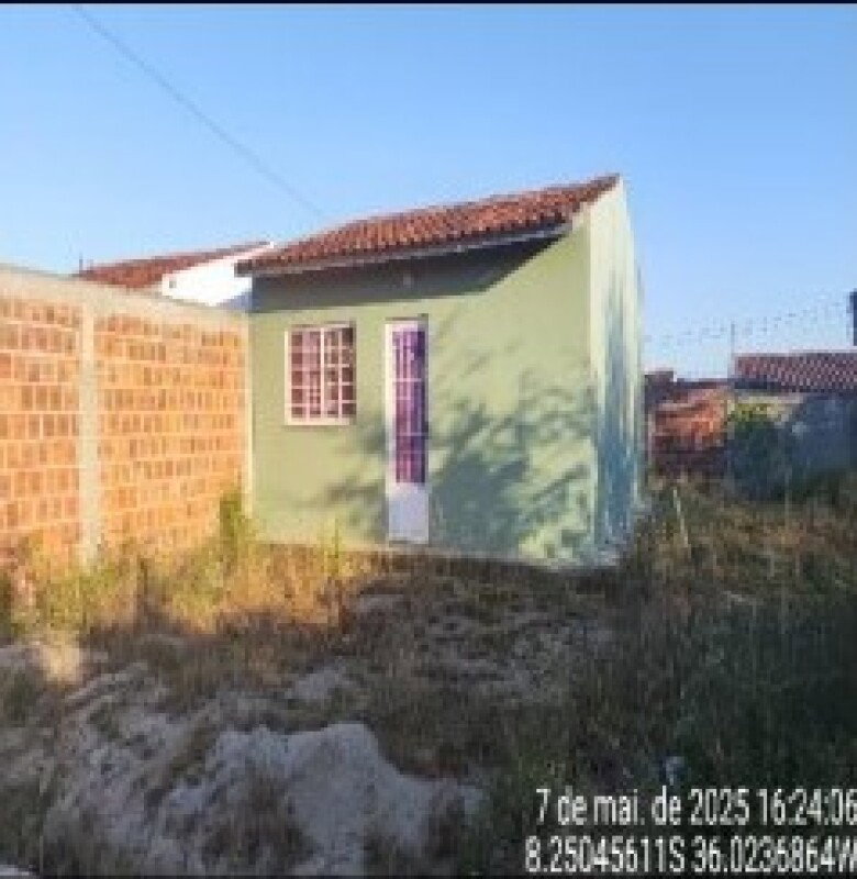 Casa com 2 Quartos em Caruaru/PE