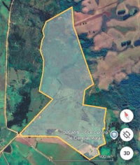 Terreno rural de 123,49 hectares com potencial produtivo