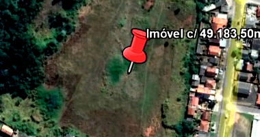 Terreno amplo de 49.183,50m² no bairro São Francisco, desocupado