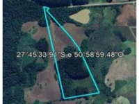 Área rural de 166.104 m² ocupada