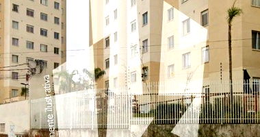 Apartamento com 1 quarto, 1 banheiro, 32.59m² construídos