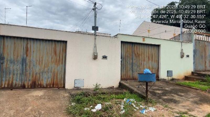 Casa com 2 quartos em Guapó/GO