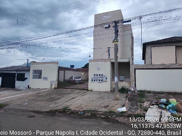 Apartamento com 2 quartos e vaga de garagem em Cidade Ocidental