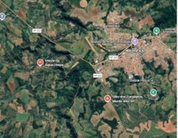 Sítio com 4,31 hectares, casa, barracão e poço artesiano