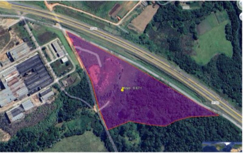 Área de Terras em Jarinu com 84.053 m²