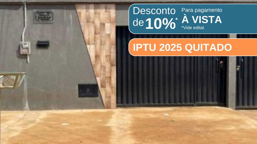 Casa com 82m² construídos em Planaltina/GO