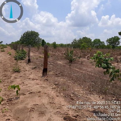 Fazenda Rural com 1.522,33 HA em Paranã - TO