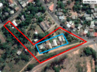 Terreno amplo com 12.240m² e 8 casas invadidas em Rio Pardo/RS