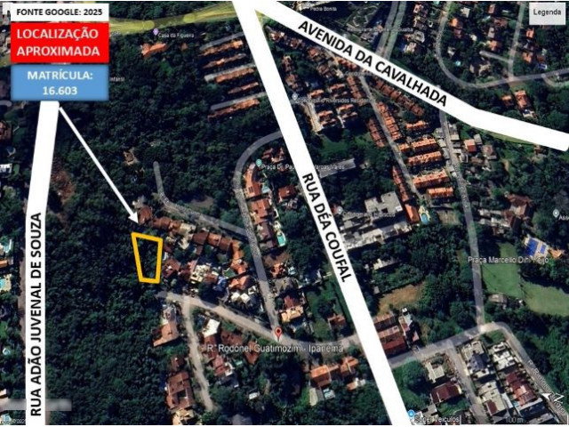 Terreno amplo de 1.010m² no Recanto Sabiá