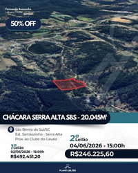 Chácara em Serra Alta - 20.045m² desocupada