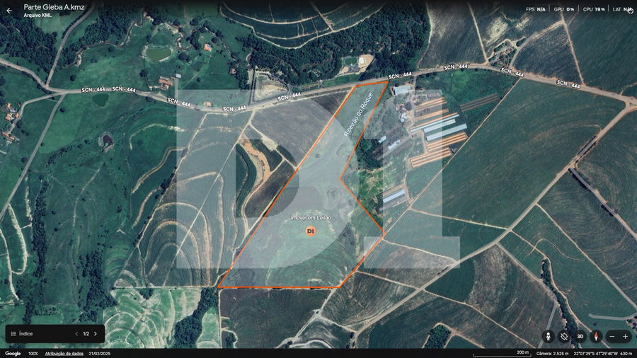 Sítio Agrícola com 16,89 hectares em Leme/SP
