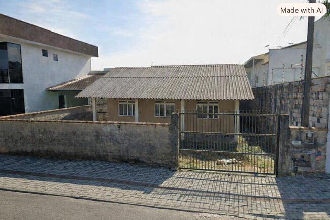 Casa em Terreno de 288m² com 80m² de Área Construída