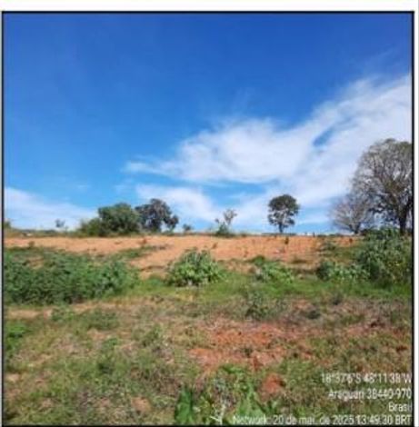 Terreno em ARAGUARI/MG com 43,06m²
