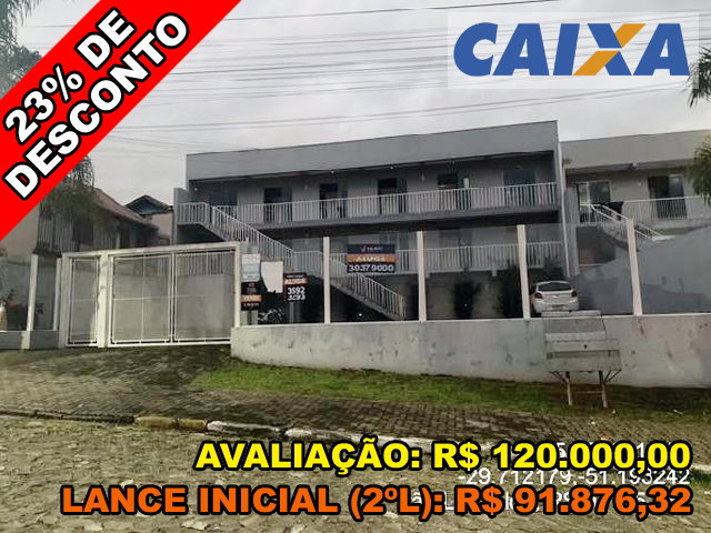 Apartamento 31m² no City Residencial - São Leopoldo/RS