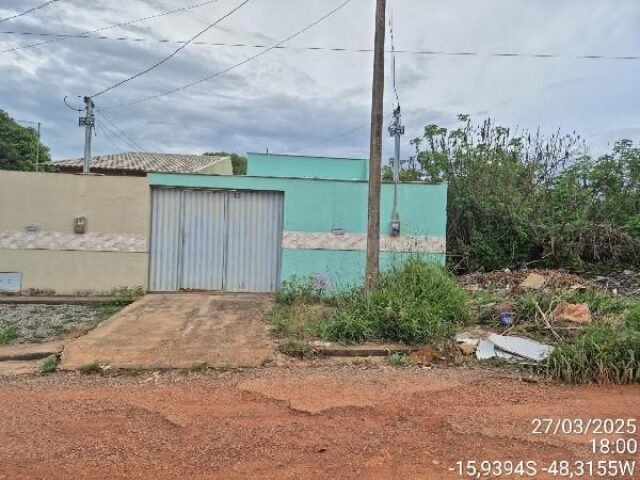 Casa com 2 quartos em Santo Antônio do Descoberto/GO