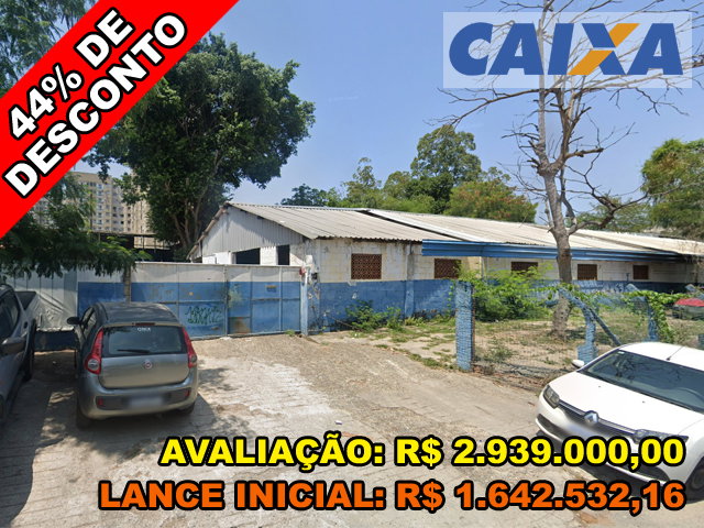 Galpão com 1189m² de área privativa e 3946m² de terreno em Nova Iguaçu/RJ