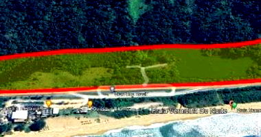 Área com 11 ha na Praia Vermelha do Norte - Oportunidade Única!