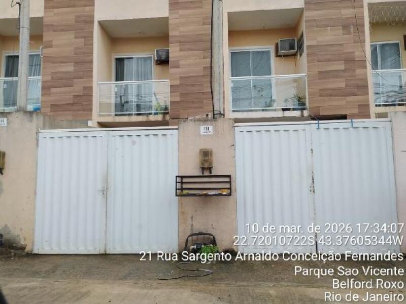 Casa 2 quartos, 72,8m² privativos e vaga de garagem em Belford Roxo/RJ