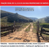Fração ideal de 11,11111% de imóvel rural com 2.057.000m²