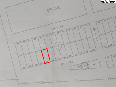 Terreno 390m² Lote 05 - Vila Divinéia - Padre Bernardo