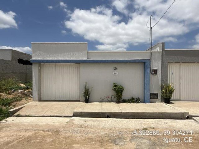 Casa com 2 quartos em Iguatu/CE - 66,85m² - Lote 043