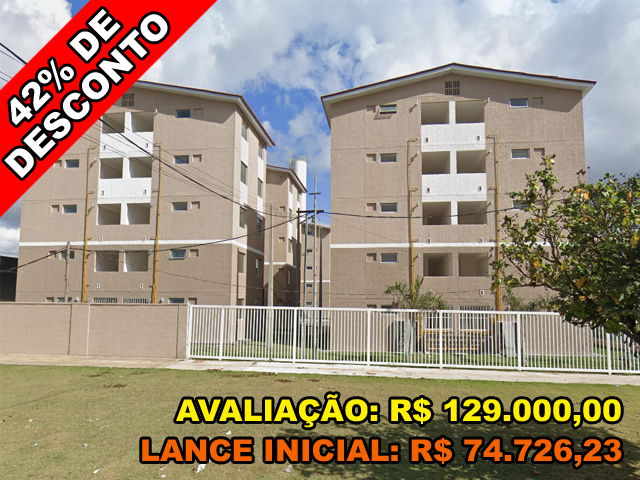 Apartamento 2 quartos, 1 banheiro, 1 vaga, 43.95m² construídos
