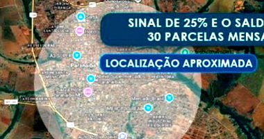 Terreno com 360 m² em Bairro Industrial