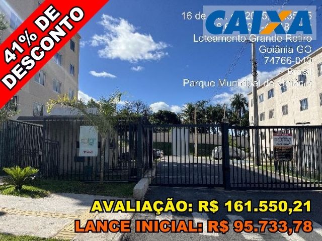 Apartamento 2 quartos com garagem em Goiânia