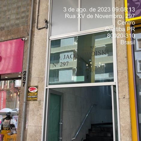 Sala Comercial com 33,17m² em Curitiba/PR