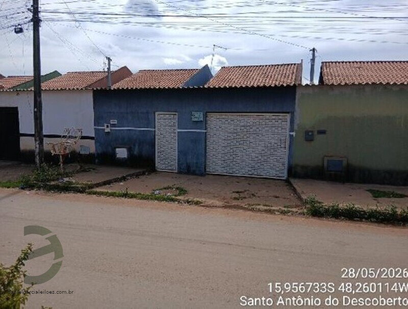 Casa com 2 Quartos e 60m² em Santo Antônio do Descoberto