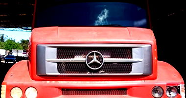 Caminhão M.BENZ/L 1620 - 1996/1997 Vermelho