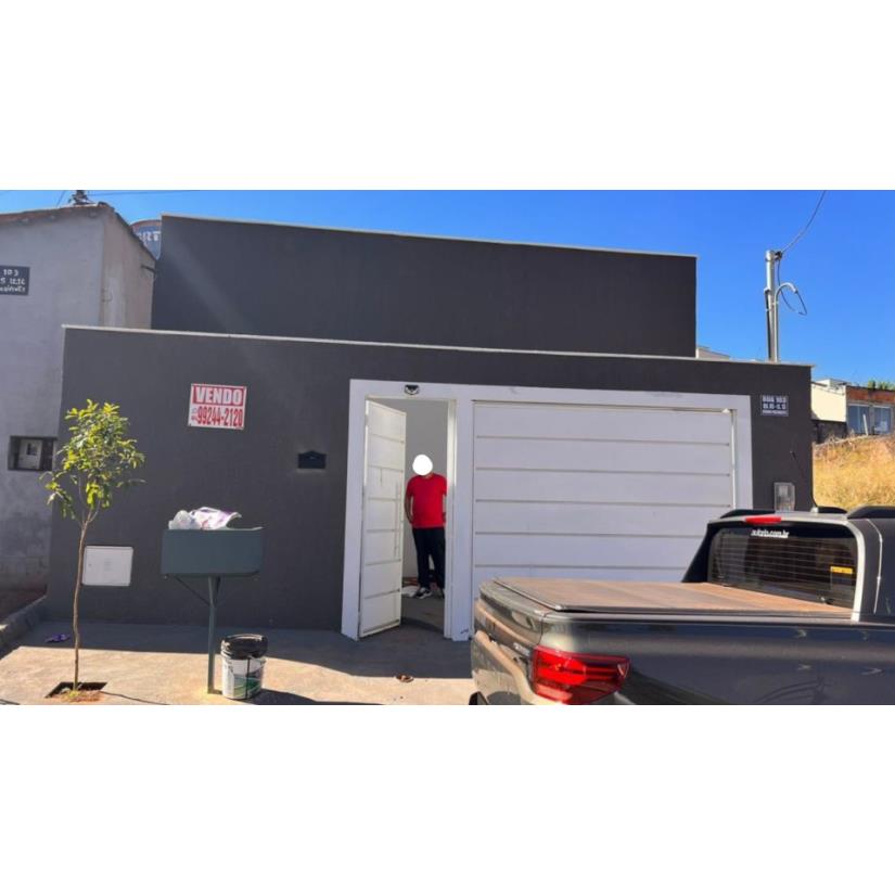 Casa com 96m², 2 quartos, 1 banheiro, ocupada