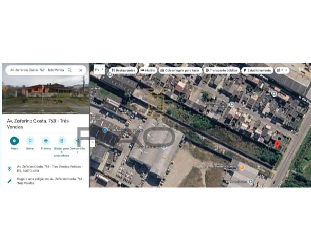 Terreno Comercial com 3.355m² em Pelotas