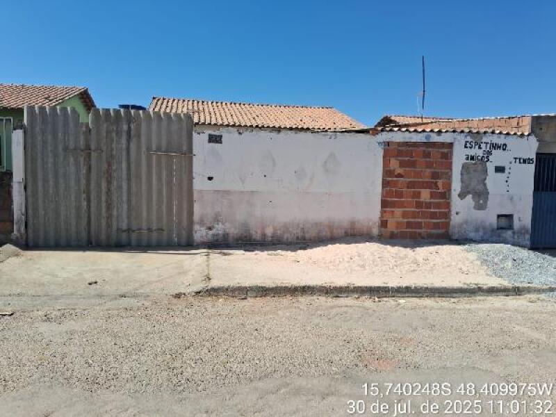 Casa em Cocalzinho de Goiás/GO com 2 quartos