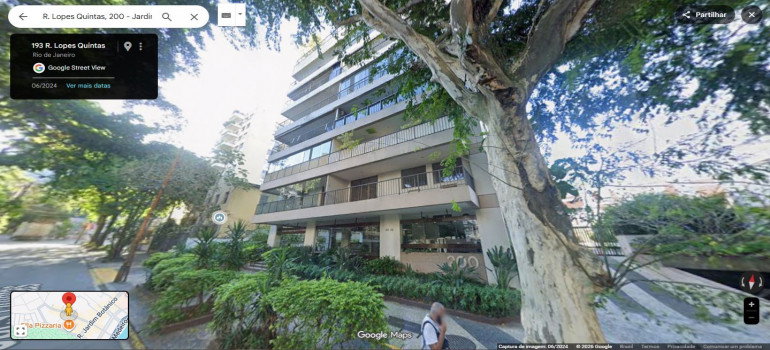Apartamento com 1 vaga, 1 quarto, Jardim Botânico, RJ