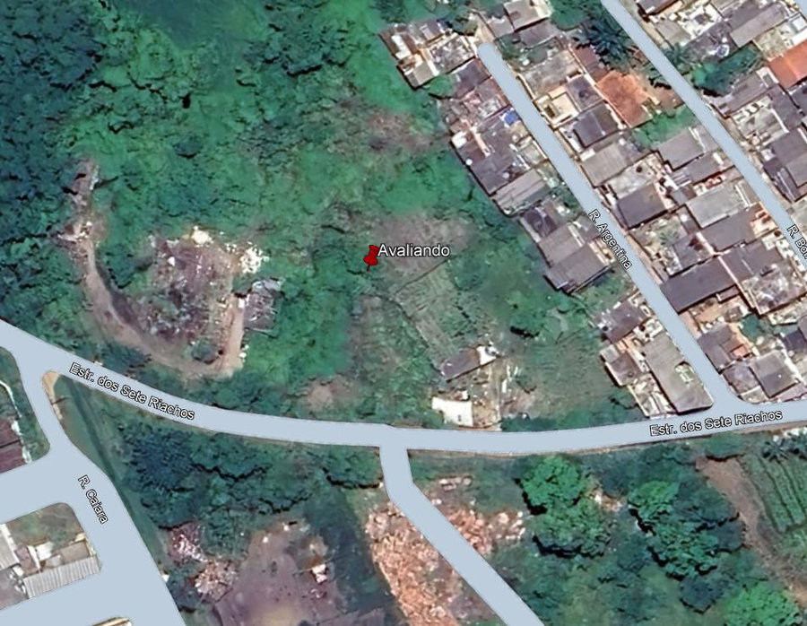 Terreno de 1.544m² em Santíssimo - RJ com lance inicial de R$209.000