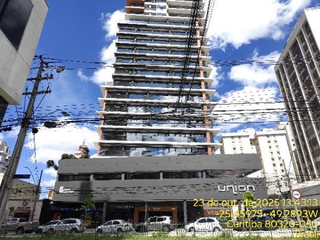 Sala Comercial com 43,66m² em Curitiba/PR