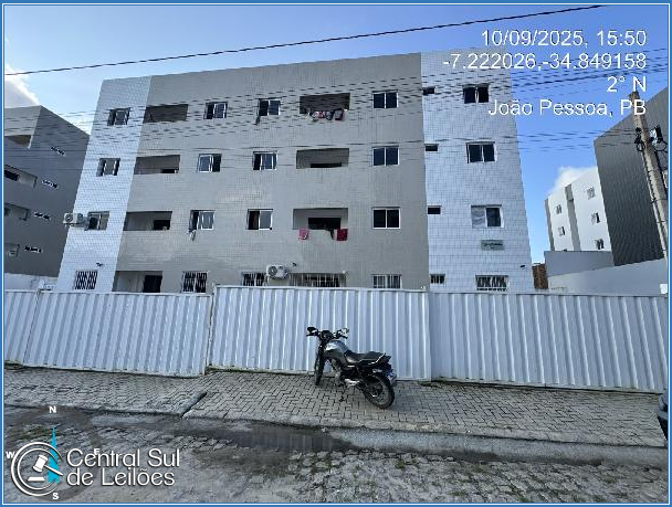 Apartamento com 2 quartos em João Pessoa, PB