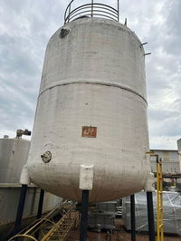 Tanque Vertical em Fibra de Vidro 30.000L com Serpentina e Bomba