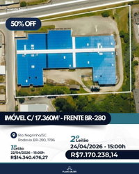 Galpão Industrial com 1.917,36m² em terreno de 17.360m²